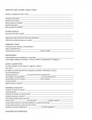 ENTREVISTA CON LA MADRE, PADRE O TUTOR