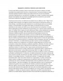 Segregación y urbanismo: Urbanismo como modo de vida