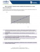 Tema de MII-U2- Actividad 1. Expresión verbal y simbólica del movimiento de un cuerpo