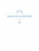 Análisis de algoritmos