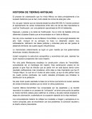 Historia de tierras antiguas