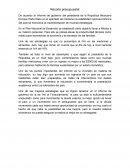 Recorte presupuestal 2015