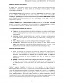 Música, complementos de formación