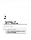 Regresión lineal múltiple