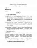Estructura de documento recepcional