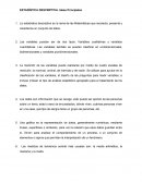 Estadística Descriptiva