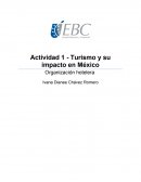 Actividad 1 - Turismo y su impacto en México Organización hotelera