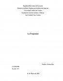 La propiedad