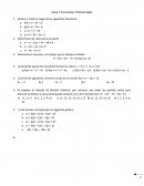 Guia I. Funciones Polinomiales