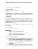 Ejemplo de informe tecnico