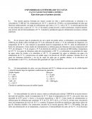 Ejercicios balances de energía