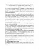 REFLEXIÓN PERSONAL DEL CURRÍCULO COMO EXPRESIÓN CULTURAL, ASÍ COMO LOS FUNDAMENTOS DE LA REFORMA INTEGRAL DE EDUCACIÓN