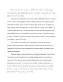 Paulo Freire, nació el 19 de septiembre de 1921