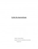 Desarrollo de habilidades para el aprendizaje Estilo de aprendizaje