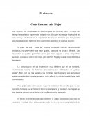 Discurso entender a la mujer