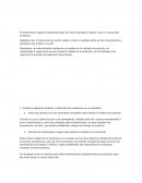 Procedimiento: ingrese a blackboard para ver dicha actividad a realizar y abri un documento en blanco