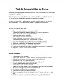 Test de Compatibilidad en Pareja