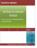 Sistema de amparo minero