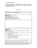 Idea de Proyecto Descripción General de la Idea de Proyecto