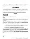 AVISO CONVOCATORIA