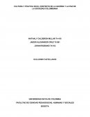 Cultura y politica en el contexto de la guerra y la paz de la sociedad colombiana