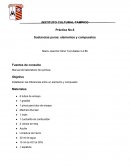 Práctica No.8 Sustancias puras: elementos y compuestos