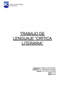 Critica literaria el tunel