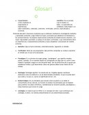 Glosarios