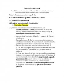 DERECHO CONSTITUCIONAL. Página 1