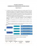 ESTADÍSTICA DESCRIPTIVA EXPERIENCIA DE APRENDIZAJE DEL SEGUNDO PARCIAL