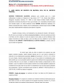 Recurso de revisión de la sentencia de Amparo del 5 de marzo de 2012