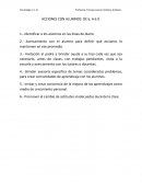 Acciones con alumnos de 6, a 6.9