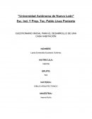 Cuestionario para casa habitacion