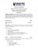 Maestría en Gerencia de Recursos Humanos Asignatura Remuneración y Beneficios