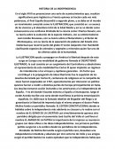 Historia de la independencia