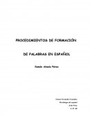 Morfología del español