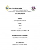 COMPONENTES INTERNOS DEL COMPUTADOR