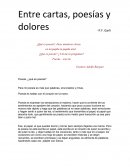 Para mi poesía es más que palabras, enunciados y rimas.