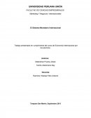 Sistema monetario internacional