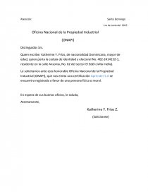 ONAPI. Página 1