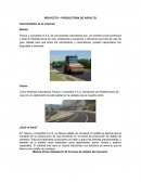 Producción de asfalto