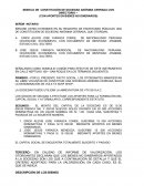 MODELO DE CONSTITUCIÓN DE SOCIEDAD ANÓNIMA CERRADA CON DIRECTORIO