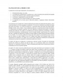 PLANEACION DE LA PRODUCCION