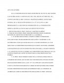 Acuerdos de asamblea: Delegación sindical