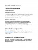 RR.HH Estudio De Selección De Personal