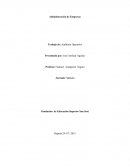 Administración de Empresas Trabajo de: Auditoria Operativa