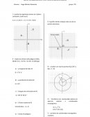 Examen Correspondiente al Primer Parcial de Geometría Analítica