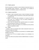 Proyecto: “Habilidades para un mejor Desarrollo Personal”