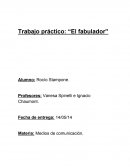 Análisis televisivo de El Fabulador