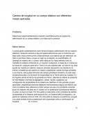Relación cuantitativa entre longitud de deformación de un cuerpo elástico y la masa que lo produce